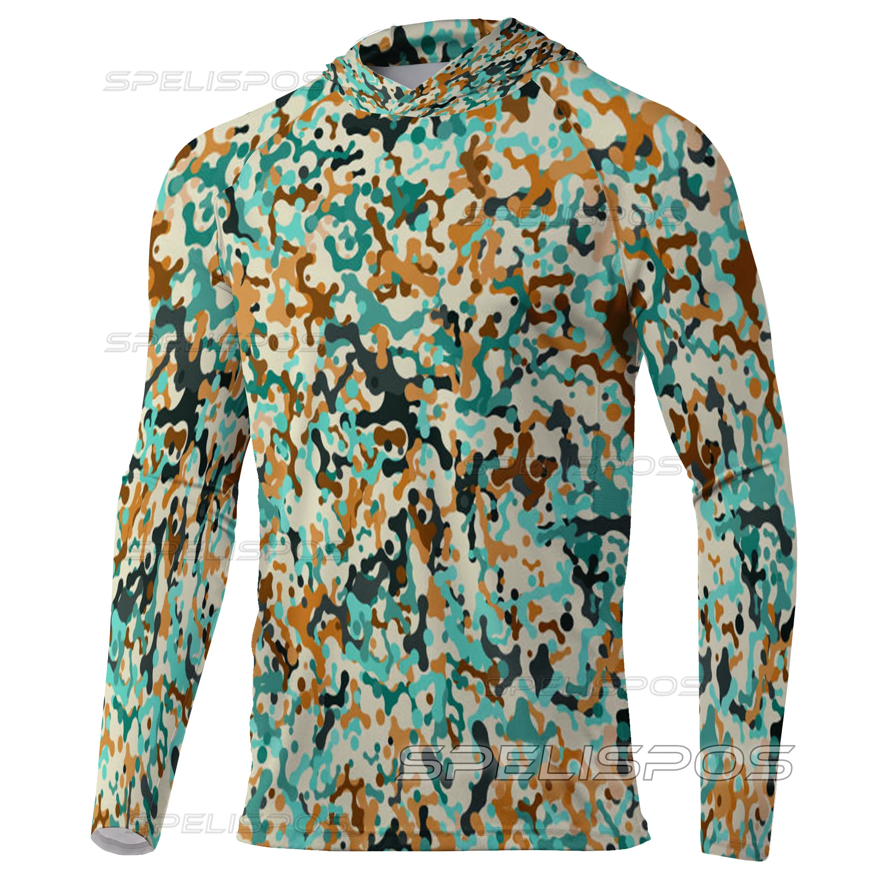 Running Gear Outdoor - Chemises de pêche à capuche anti-UV