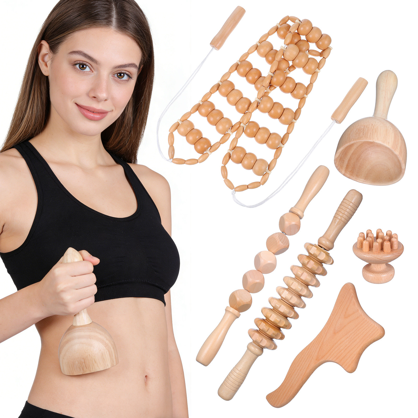 Ensemble de 6 outils de massag - Muscle Roller Stick avis et prix