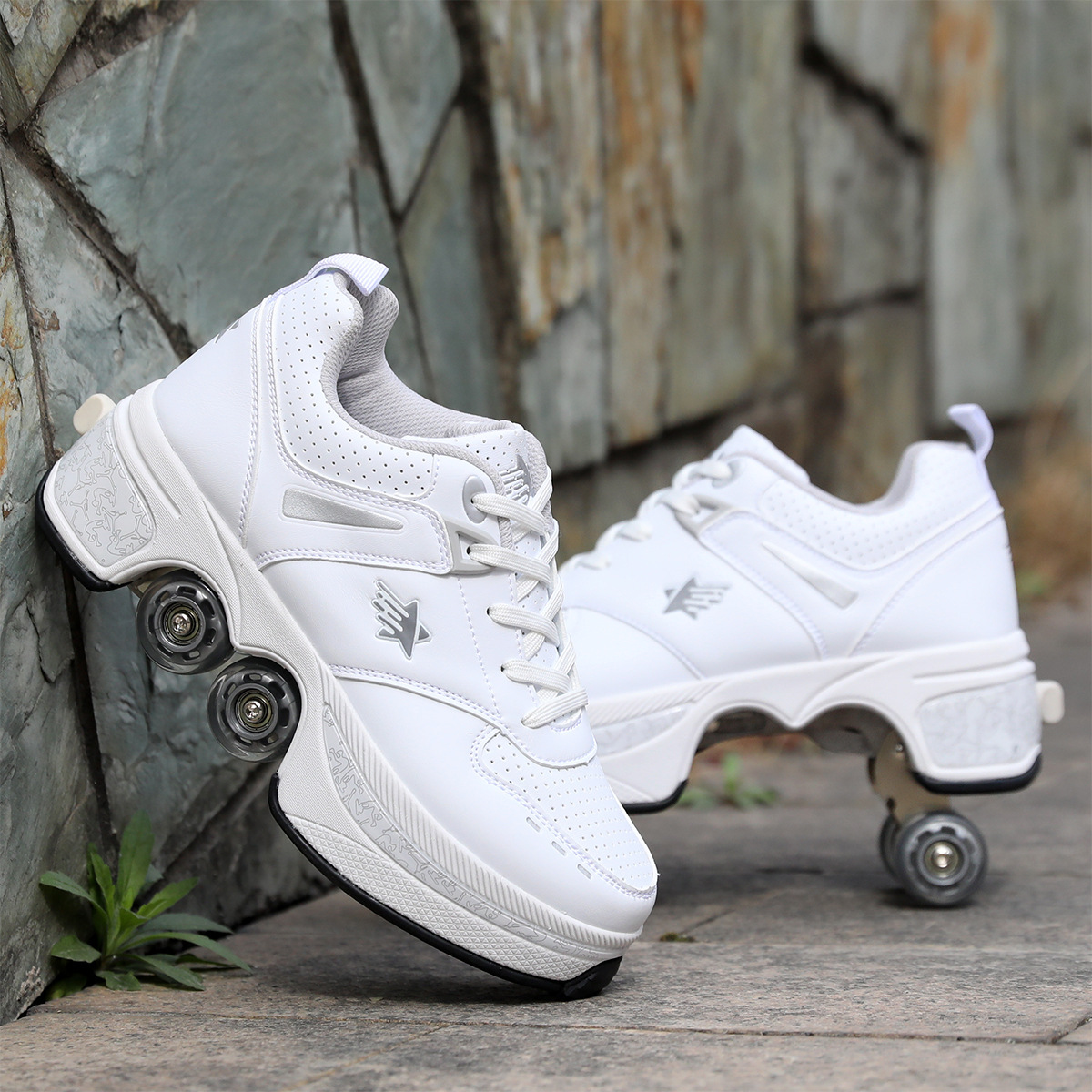 Chaussures à roulettes en cuir - Running Gear For Beginners avis et prix