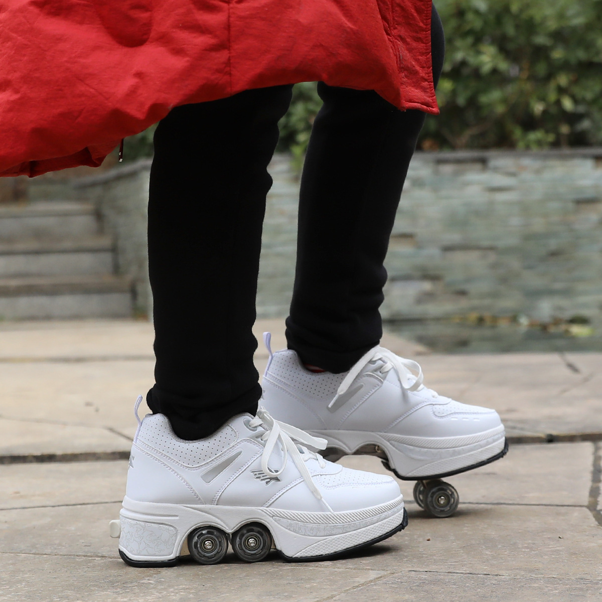 Chaussures à roulettes en cuir - Running Gear For Beginners avis et prix