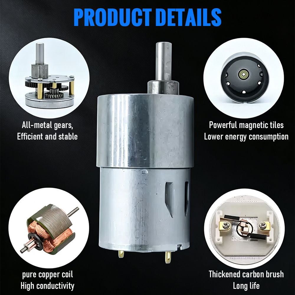 Moteur réducteur à courant con - Running Gear Motor avis et prix